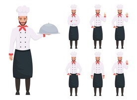 厨师矢量素材