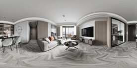 室内设计全景效果图