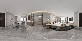 室内设计全景效果图