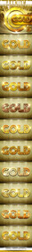 黄金字体特效