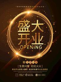 盛大开业彩页 