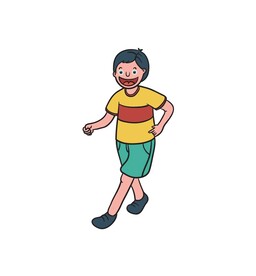 走路小孩
