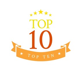 数字10标签