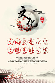 中国传统文化海报