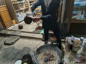 小吃摊