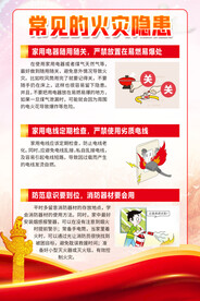 常见火灾隐患 消防宣传教育