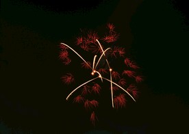 烟花黑底图