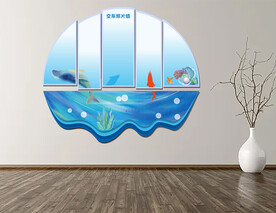 海洋形象墙 照片墙