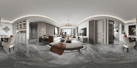 室内设计全景效果图