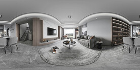 室内设计全景效果图