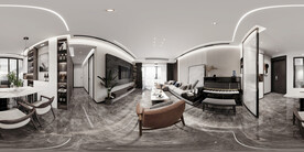 室内设计全景效果图