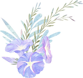 水彩花卉