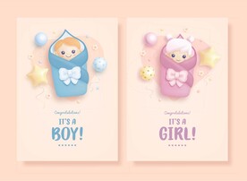 卡通婴幼儿海报  