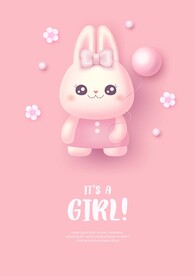 卡通婴幼儿海报  