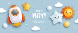 卡通婴幼儿海报  