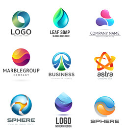 质感立体科技logo