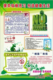 控烟宣传栏