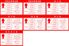 消火栓 消防栓 铭牌