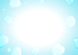  梦幻蓝色气泡 
