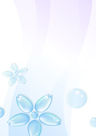 梦幻蓝色气泡 