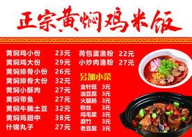 黄焖鸡米饭 