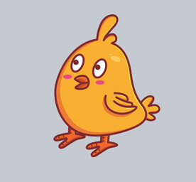 卡通小鸡
