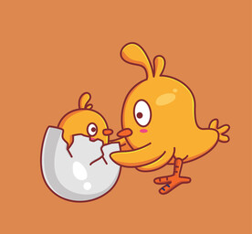 卡通小鸡