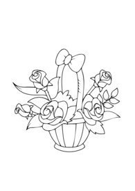 玫瑰花蓝