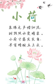 古诗小荷