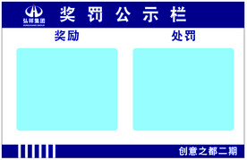 建筑工地奖罚公示栏