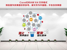 员工风采形象墙