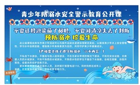 青少年防溺水安全警示