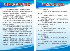 蓝色制度牌