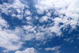 蓝天白云