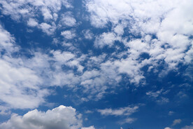 蓝天白云