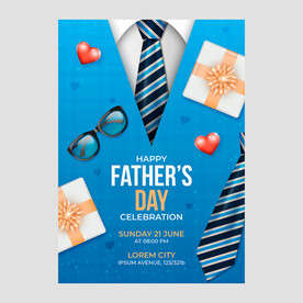 父亲节海报