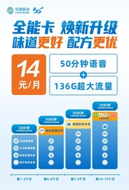 移动全能卡海报