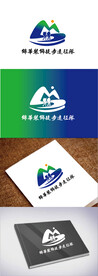 徒步远征队标识设计