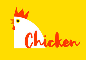 卡通公鸡logo