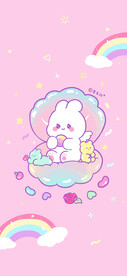 粉色的小兔