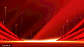 红色背景