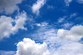 蓝天白云