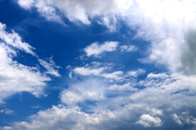 蓝天白云