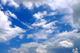 蓝天白云