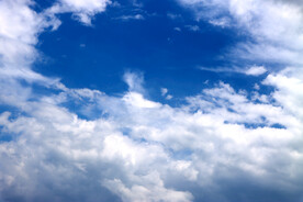 蓝天白云