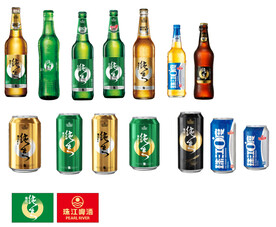 珠江啤酒元素