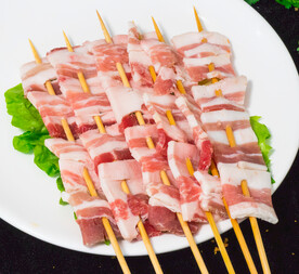 五花肉 烤串 烧烤 