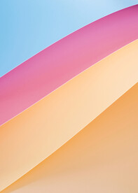 清新渐变折纸壁纸