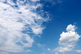 蓝天白云