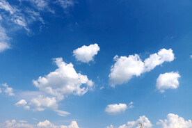 蓝天白云
